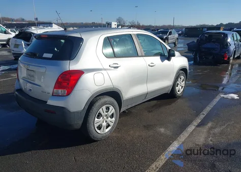 2016 Chevrolet Trax 1Ls из США, поврежденный, VIN 3GNCJKSB8GL258548